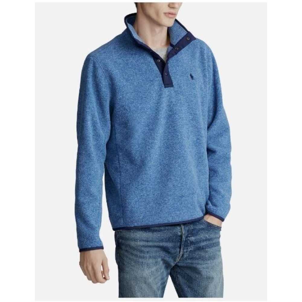 Vintage 90s Polo Ralph Lauren Sweater Mens Fleece… - image 1