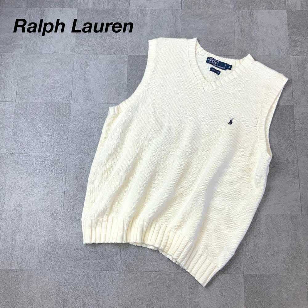 POLO by Ralph Lauren Ralph Lauren V-neck Knit Vest - image 1