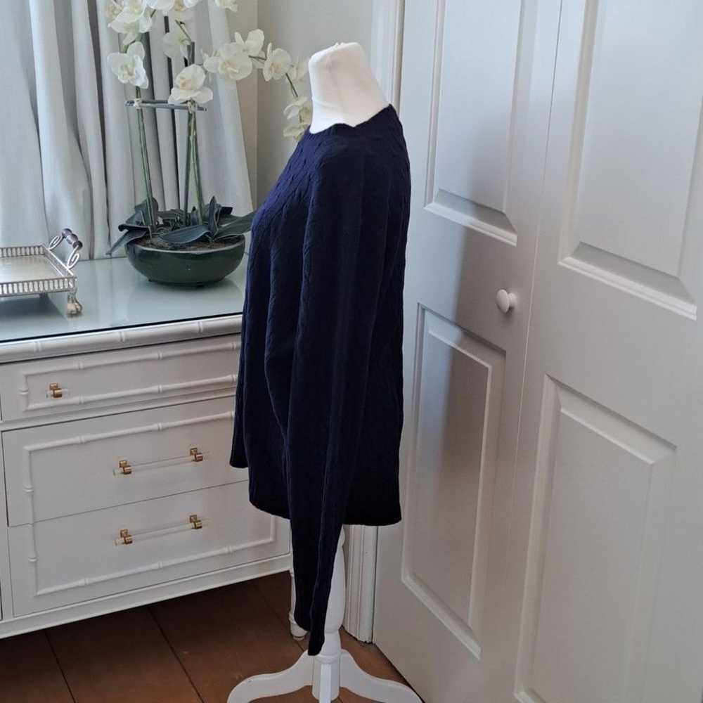POLO Ralph Lauren Mens Vintage Navy 100% Cashmere… - image 3