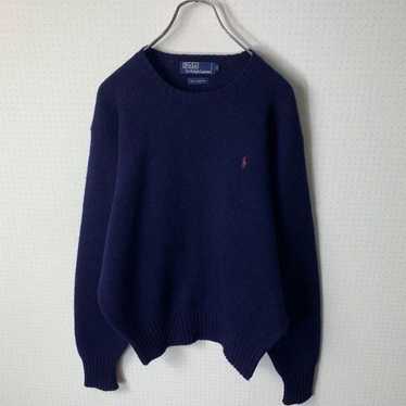 90s Polo by Ralph Lauren lambswool knit sweater - image 1