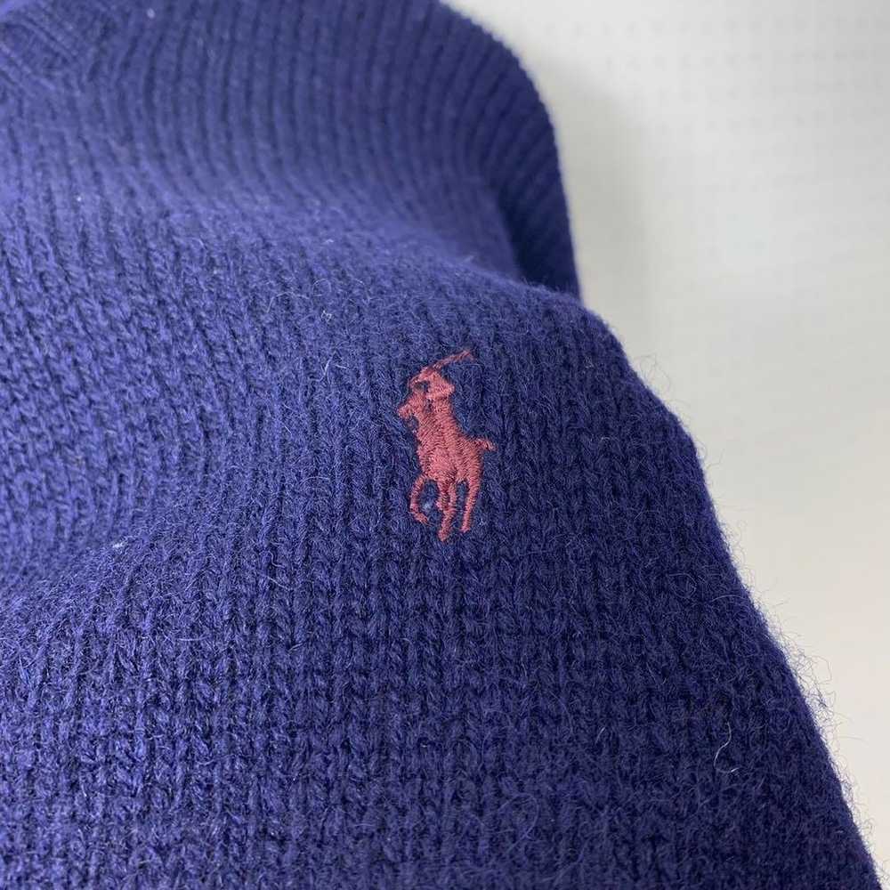 90s Polo by Ralph Lauren lambswool knit sweater - image 5