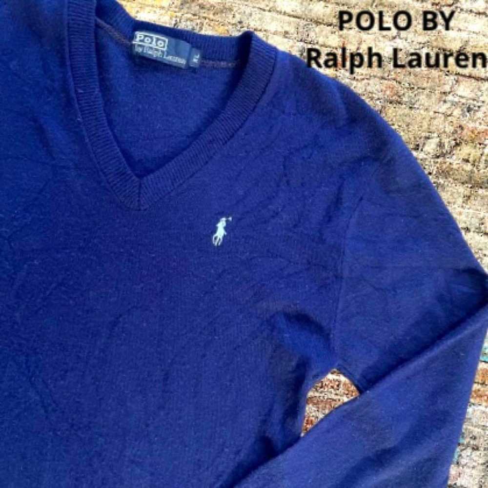 【Vintage】POLO Ralph Lauren Knit Sweater with Embr… - image 1