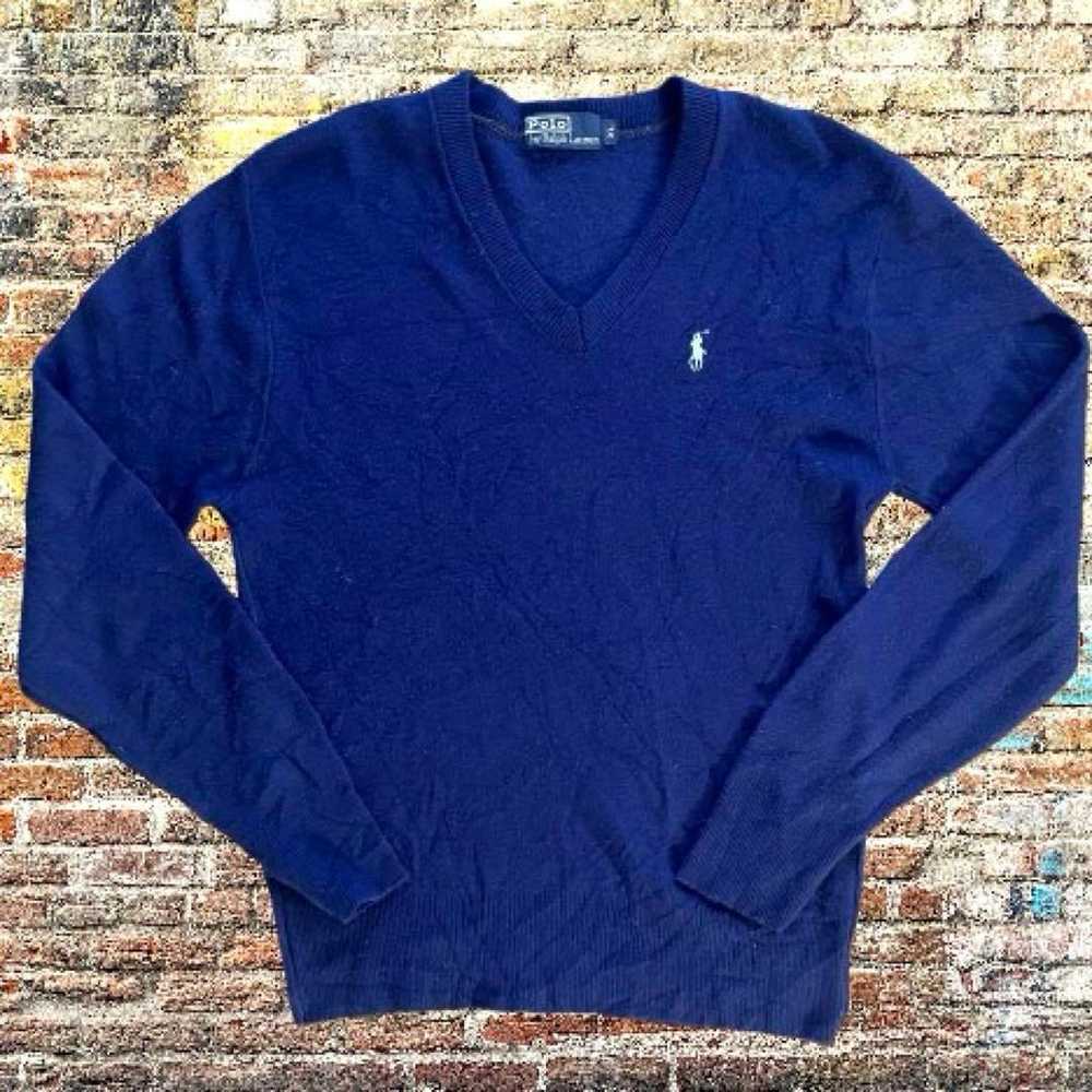 【Vintage】POLO Ralph Lauren Knit Sweater with Embr… - image 2