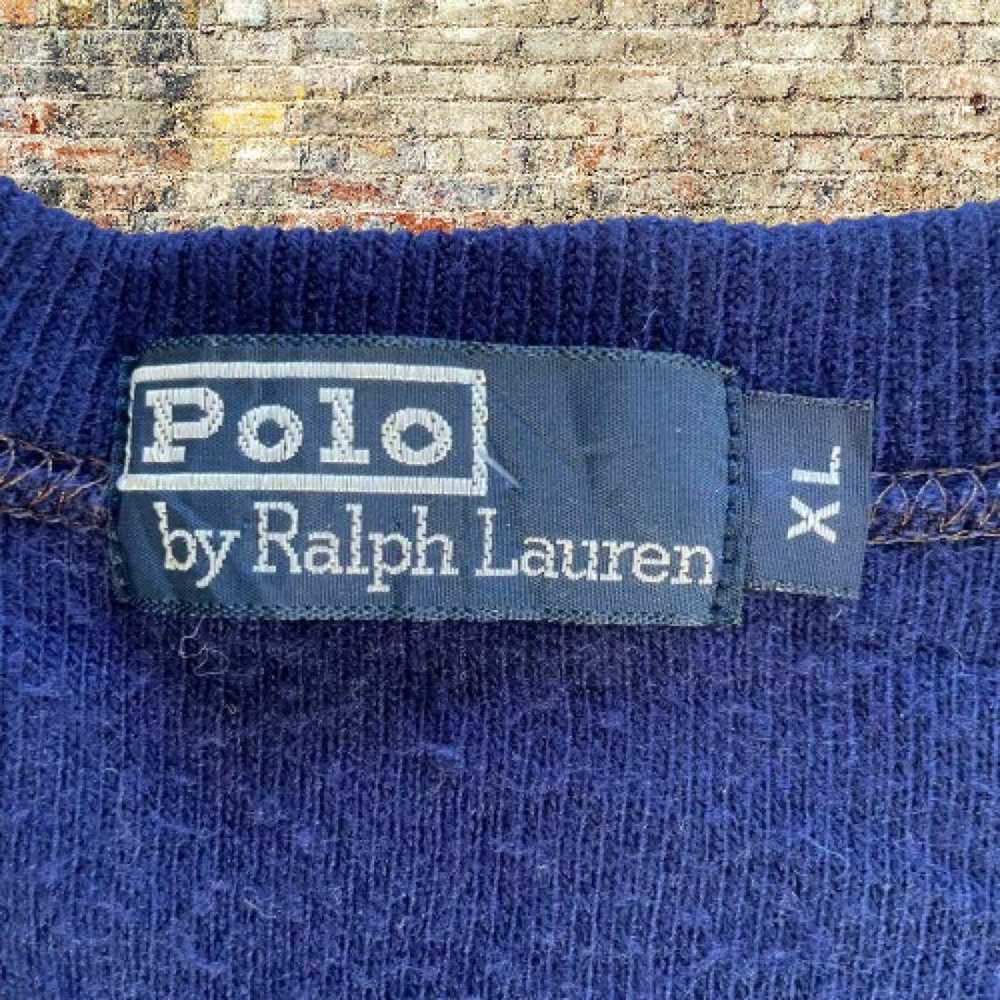 【Vintage】POLO Ralph Lauren Knit Sweater with Embr… - image 4