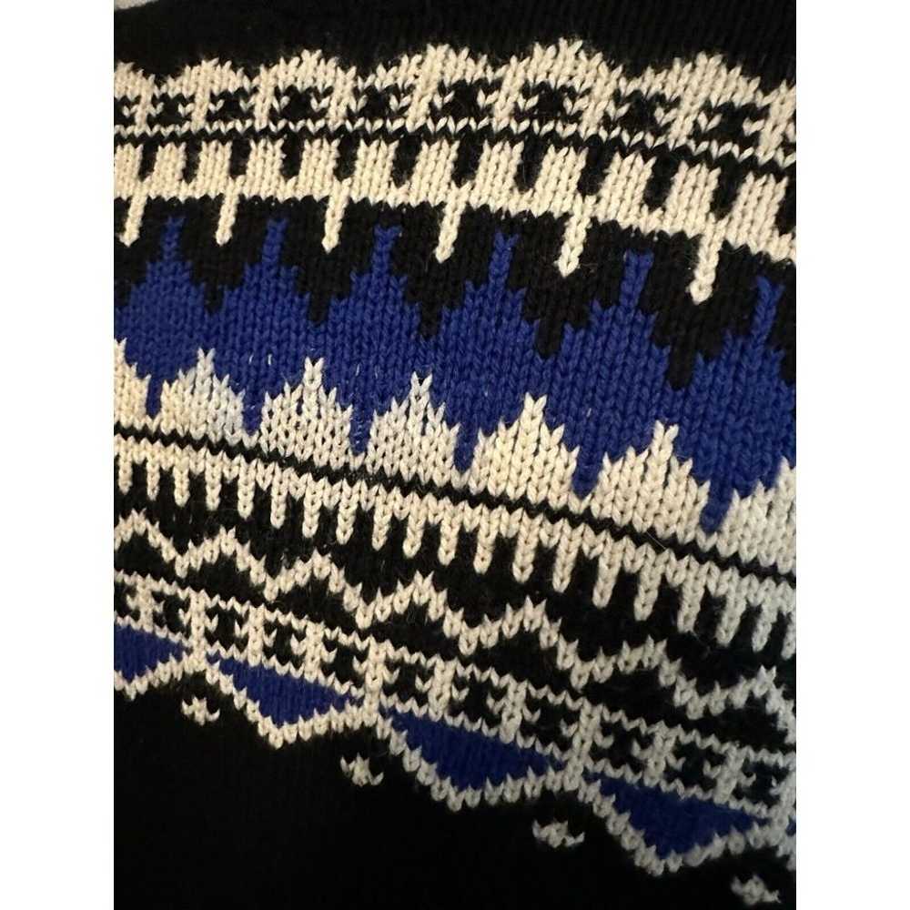 Vintage 90s POLO Ralph Lauren Mens Fair Isle Swea… - image 2