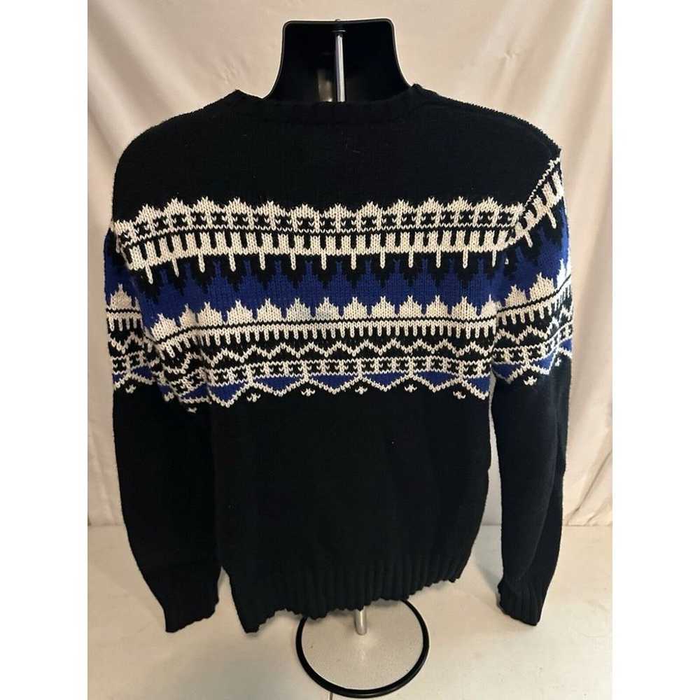 Vintage 90s POLO Ralph Lauren Mens Fair Isle Swea… - image 4