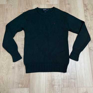 90s POLO Ralph Lauren Polo One-Point Knit Sweater - image 1