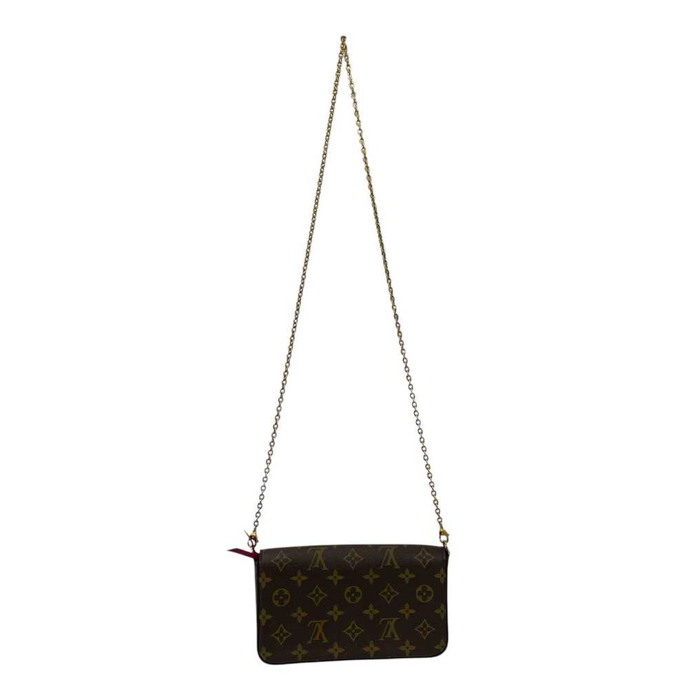 LOUIS VUITTON/Pouch/OS/Monogram/Leather/BRW/mi4175 - image 2