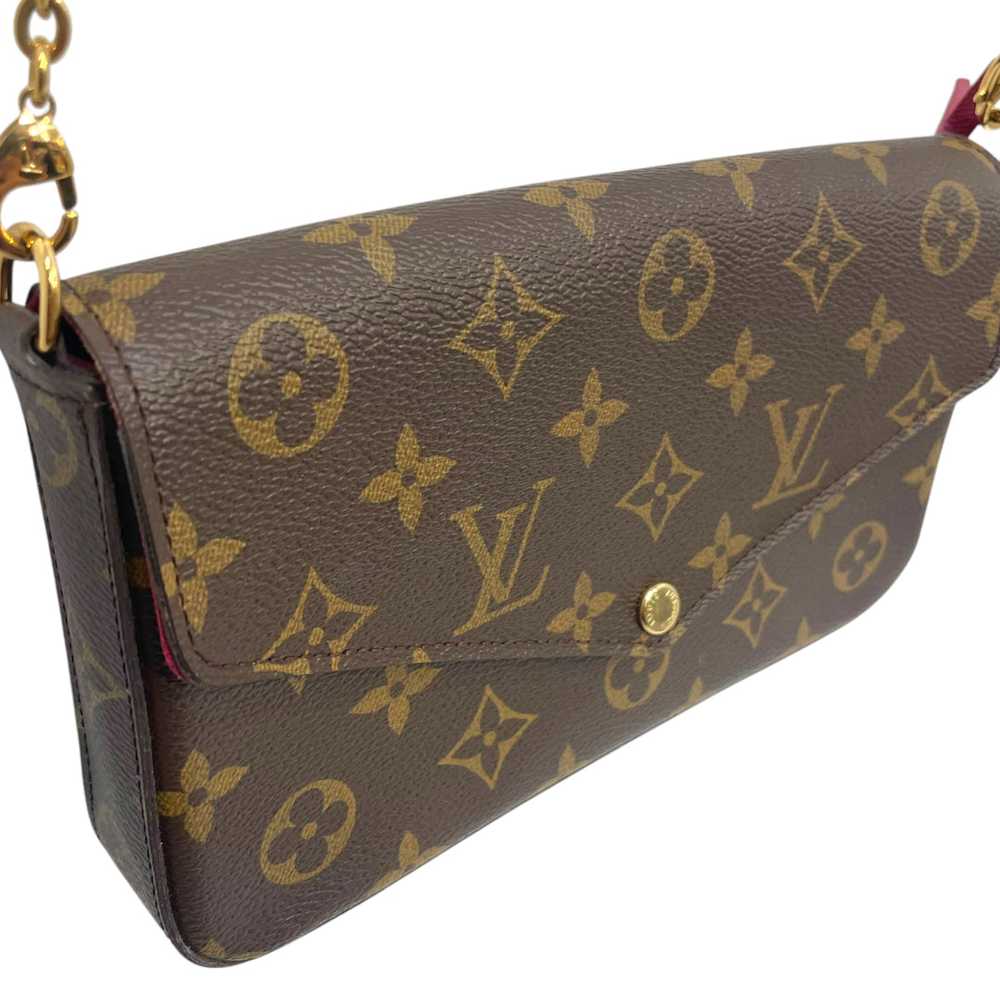 LOUIS VUITTON/Pouch/OS/Monogram/Leather/BRW/mi4175 - image 6