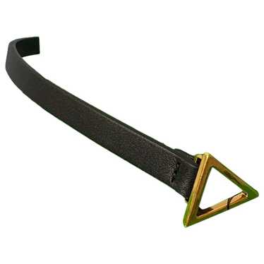 Bottega Veneta Triangle leather belt