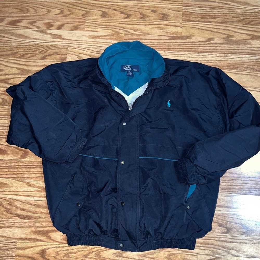 Vintage polo ralph lauren windbreaker jacket - image 2