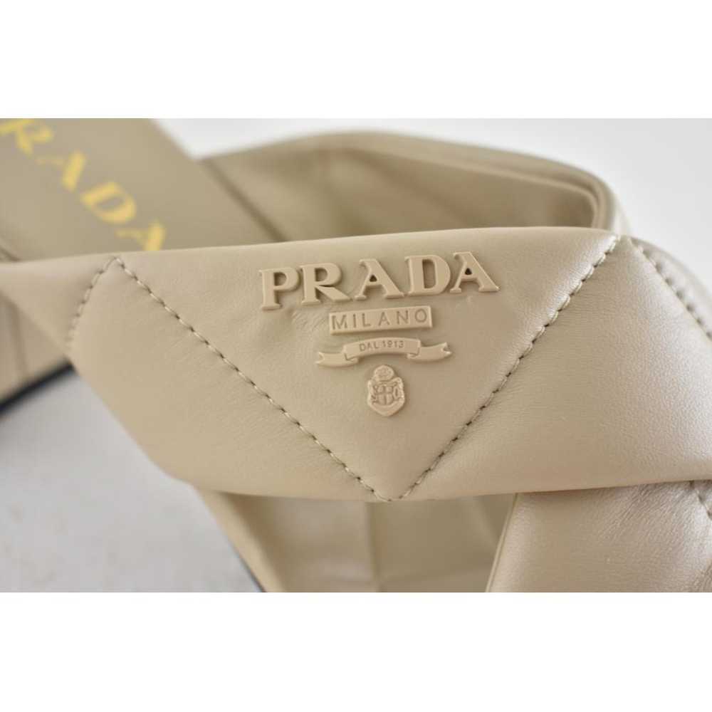 Prada Leather heels - image 4