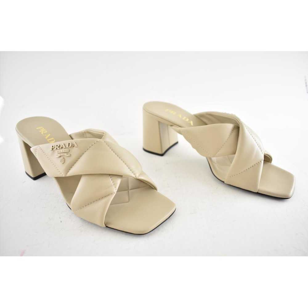 Prada Leather heels - image 5