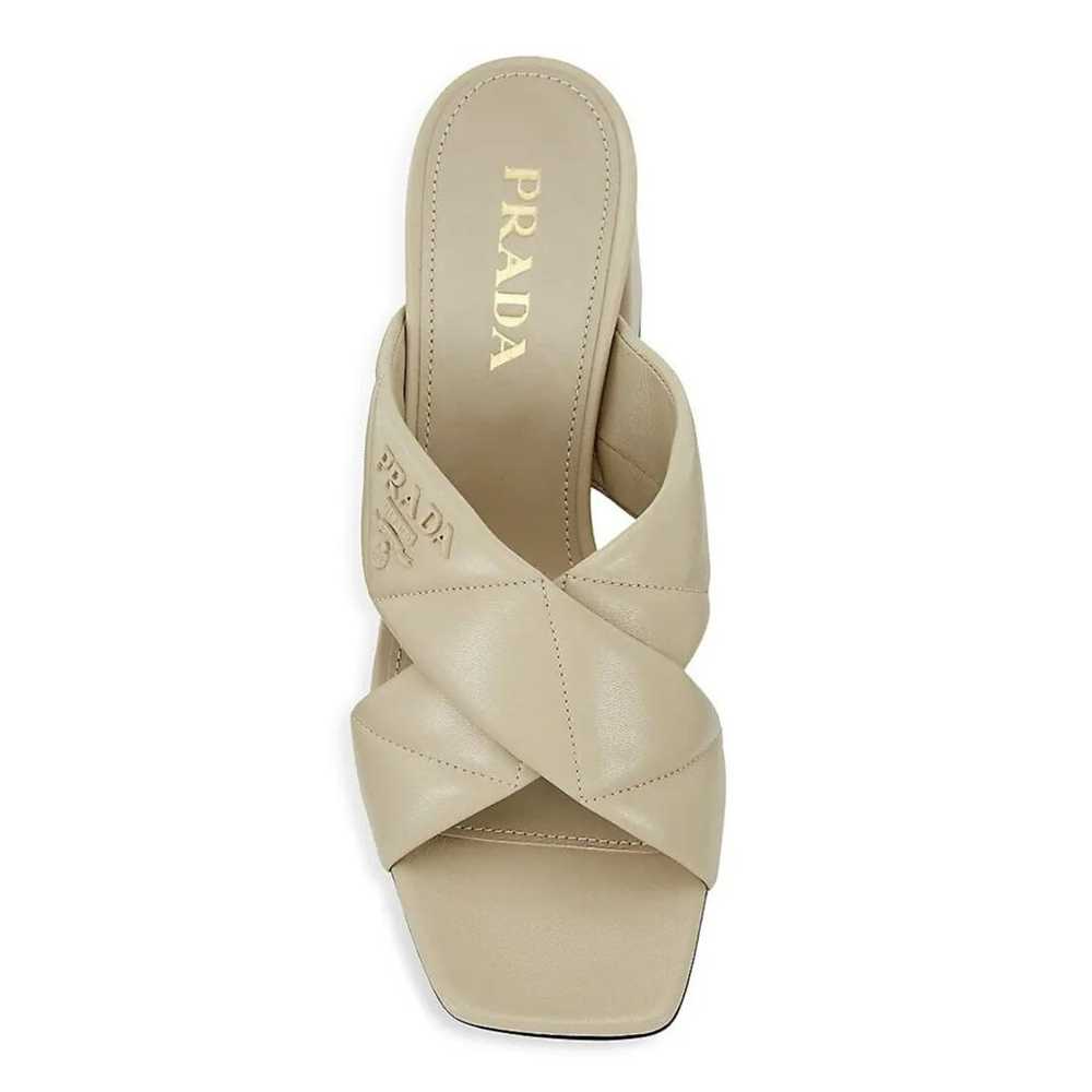 Prada Leather heels - image 8