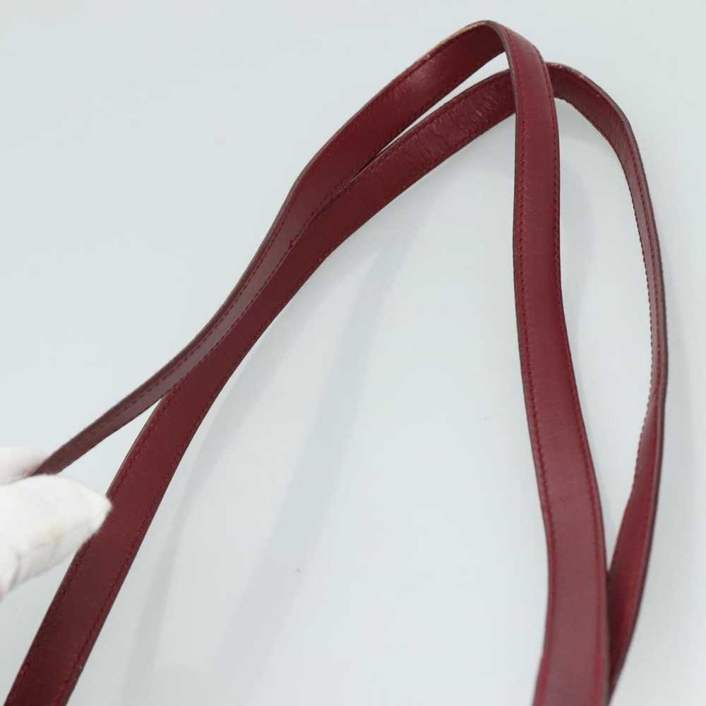 Prada Burgundy Leather Tote Bag (Pre-Owned) - image 6