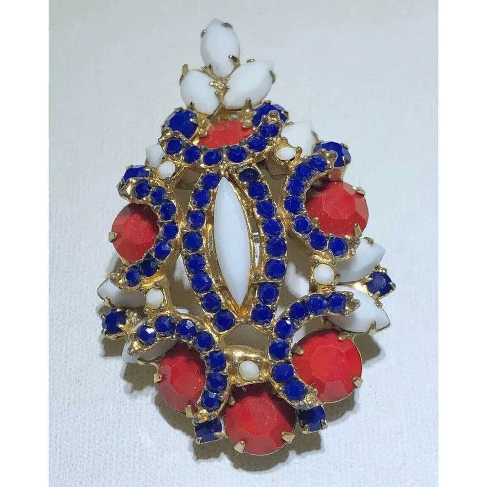 Kenneth Jay Lane KJL Kenneth Jay Lane Vintage Red… - image 2
