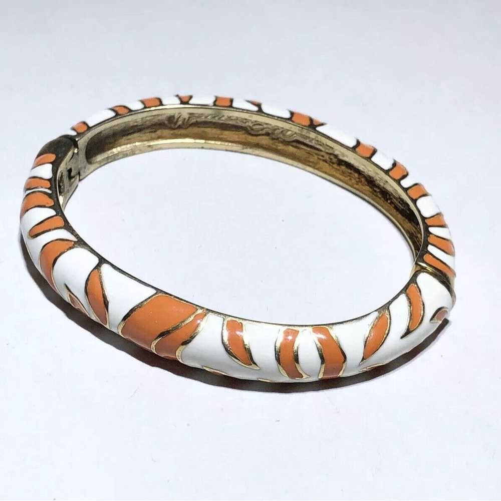Kenneth Jay Lane KJL Kenneth Jay Lane Enamel Stri… - image 1