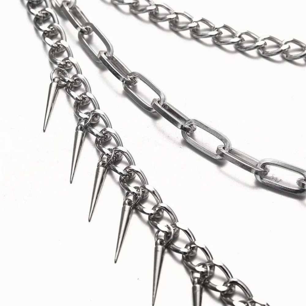 Chain × Cuban Link Chain × Streetwear Multilayer … - image 5