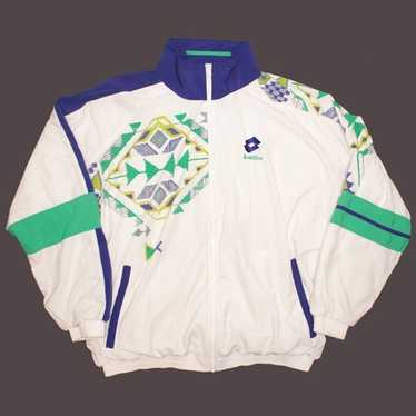 LOTTO FOR BORIS BECKER ロット　テニス　ジャケット USED】90's Lotto for BORIS BECKER JACKET | KONBINI