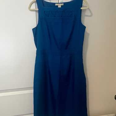 Like New!  Banana Republic dress size 6 teal blue 