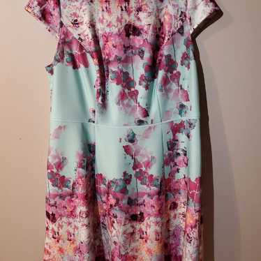 Adrianna Papell Floral Dress