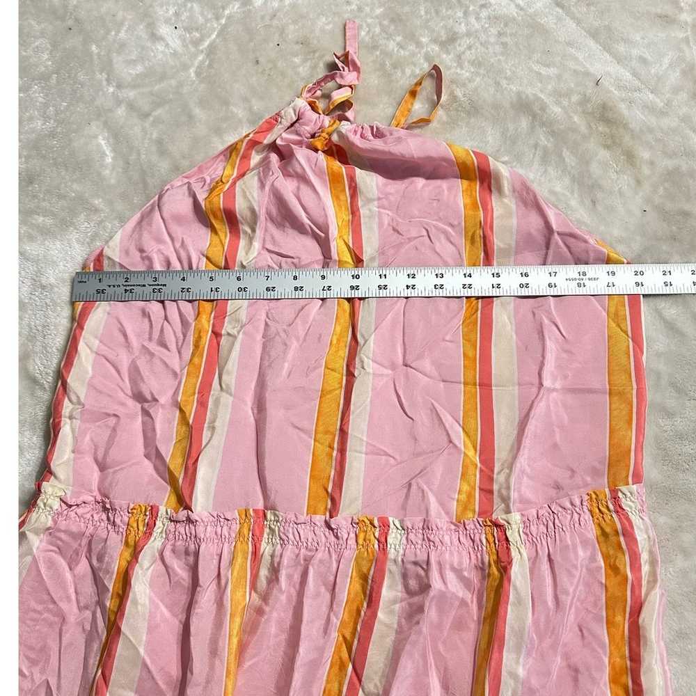 Club Monaco Amirra Dress Women's 4 Pink Striped S… - image 10