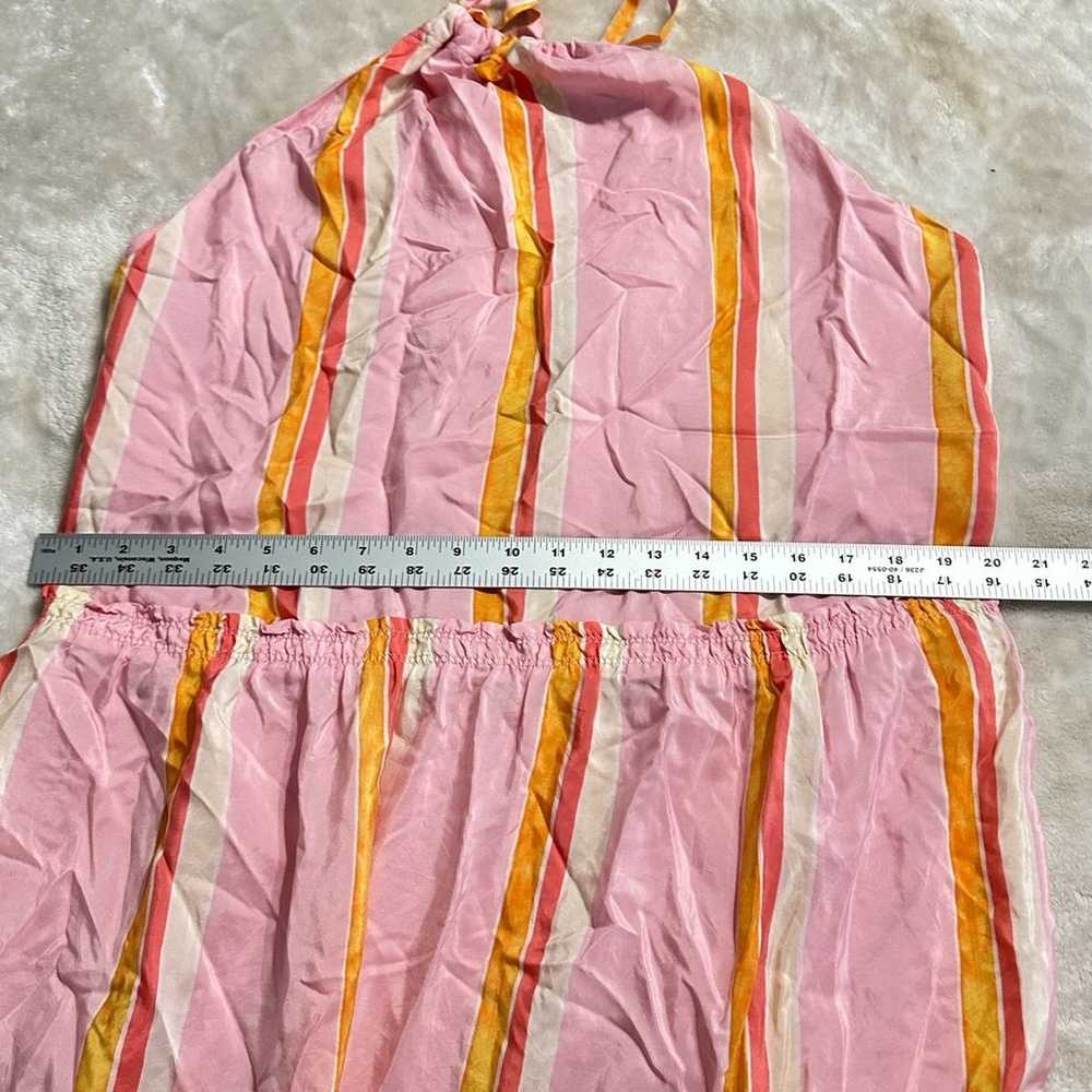 Club Monaco Amirra Dress Women's 4 Pink Striped S… - image 11