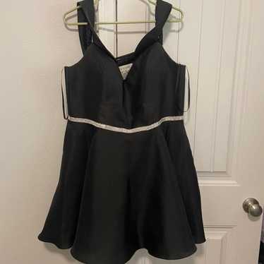 Black short homecoming dress