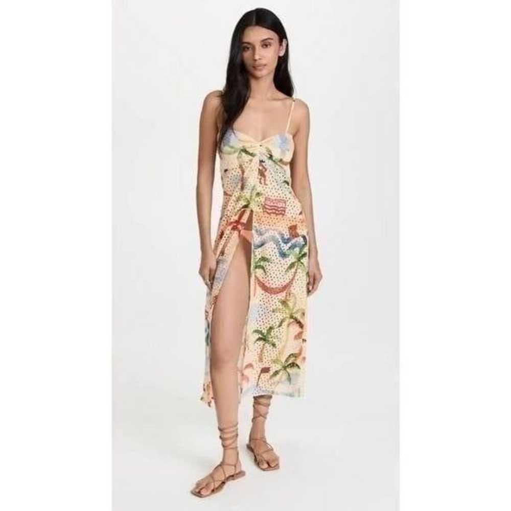 Anthropologie Farm Rio Copacabana Eyelet Dress Co… - image 12