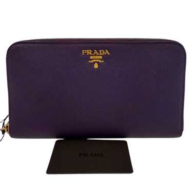 小物 PRADA PORTAFOGLIO LAMPO Authentic PRADA Portafoglio Lampo Bi-fold Wallet 1ML225 Red