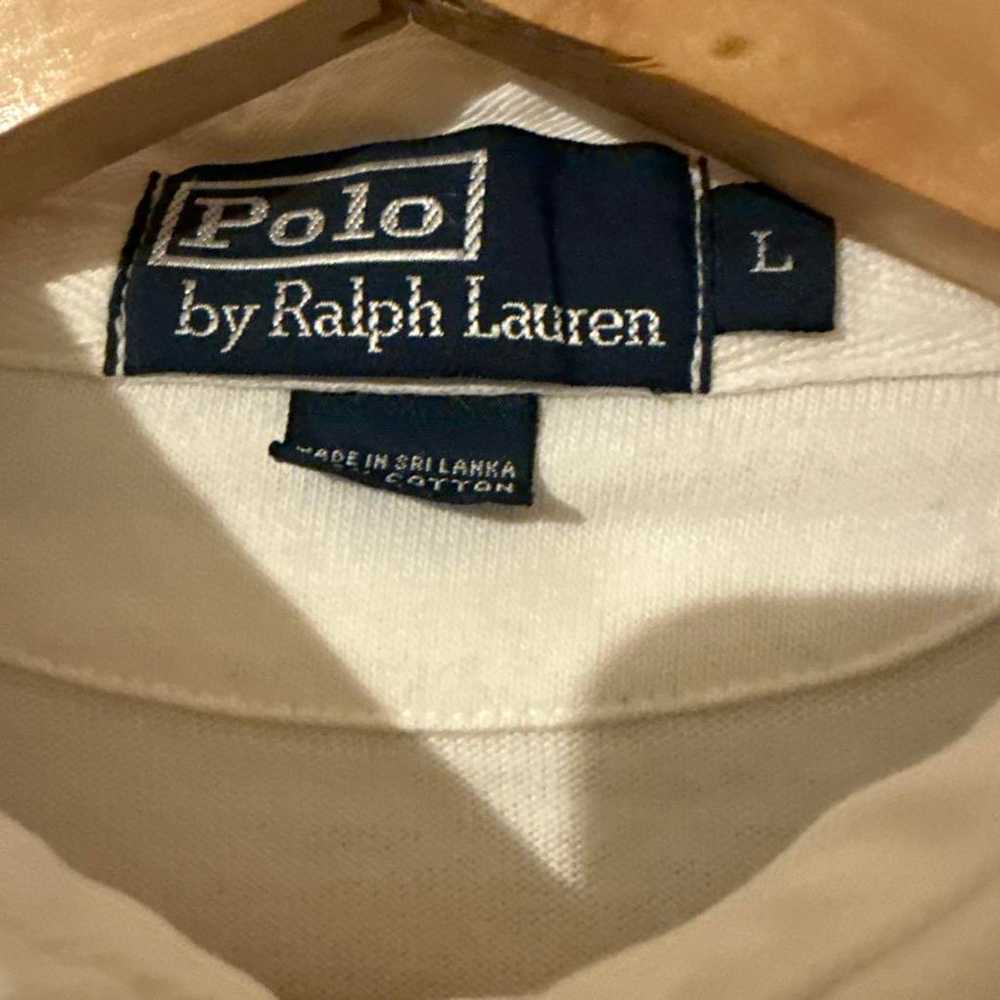 Long-sleeve polo shirt, size L, by Polo Ralph Lau… - image 2