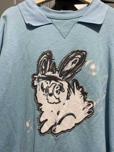 Streetwear × WE11DONE We11done bunny stuffed colla