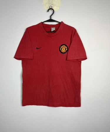 Nike × Soccer Jersey × Vintage Nike Manchester Uni