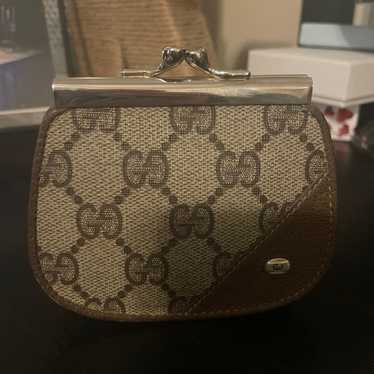 GUCCI ❤︎ Vintage ❤︎ coin case Vintage Gucci '80s Coin Purse Keychains Unisex Mint Never
