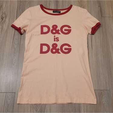 Dolce and Gabbana D&G is D&G Tee