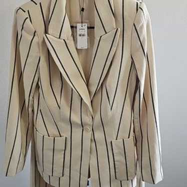Nwt Express Editor 1 Button Blazer - image 1