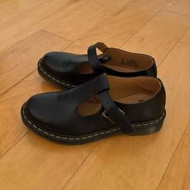 Dr. Martens Polley ブラック 6 UK Dr Martens- Polley Black - Shoe Shuffle