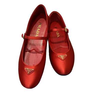 Prada Silk ballet flats