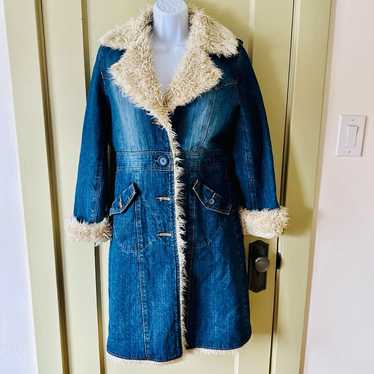 Steve Madden Y2K Vintage Denim Coat