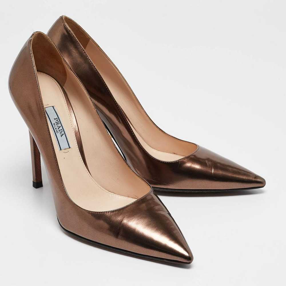 Prada Leather heels - image 3