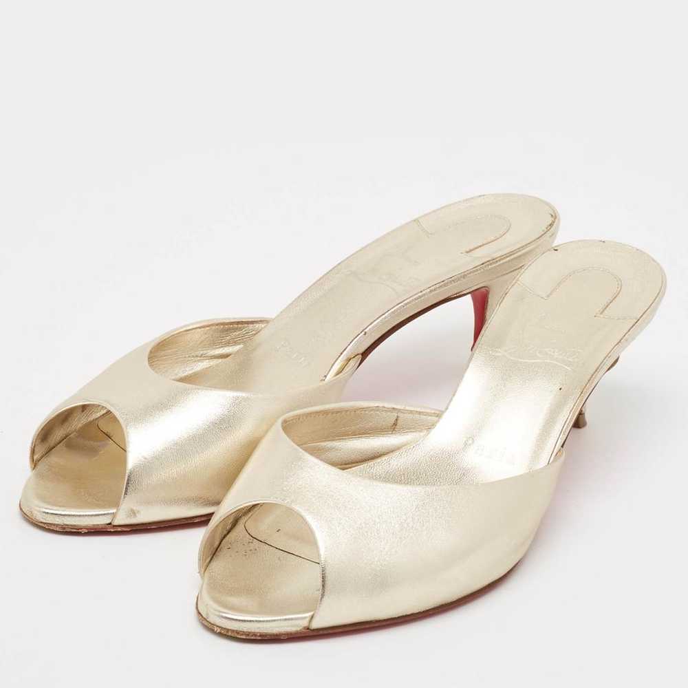Christian Louboutin Patent leather sandal - image 2