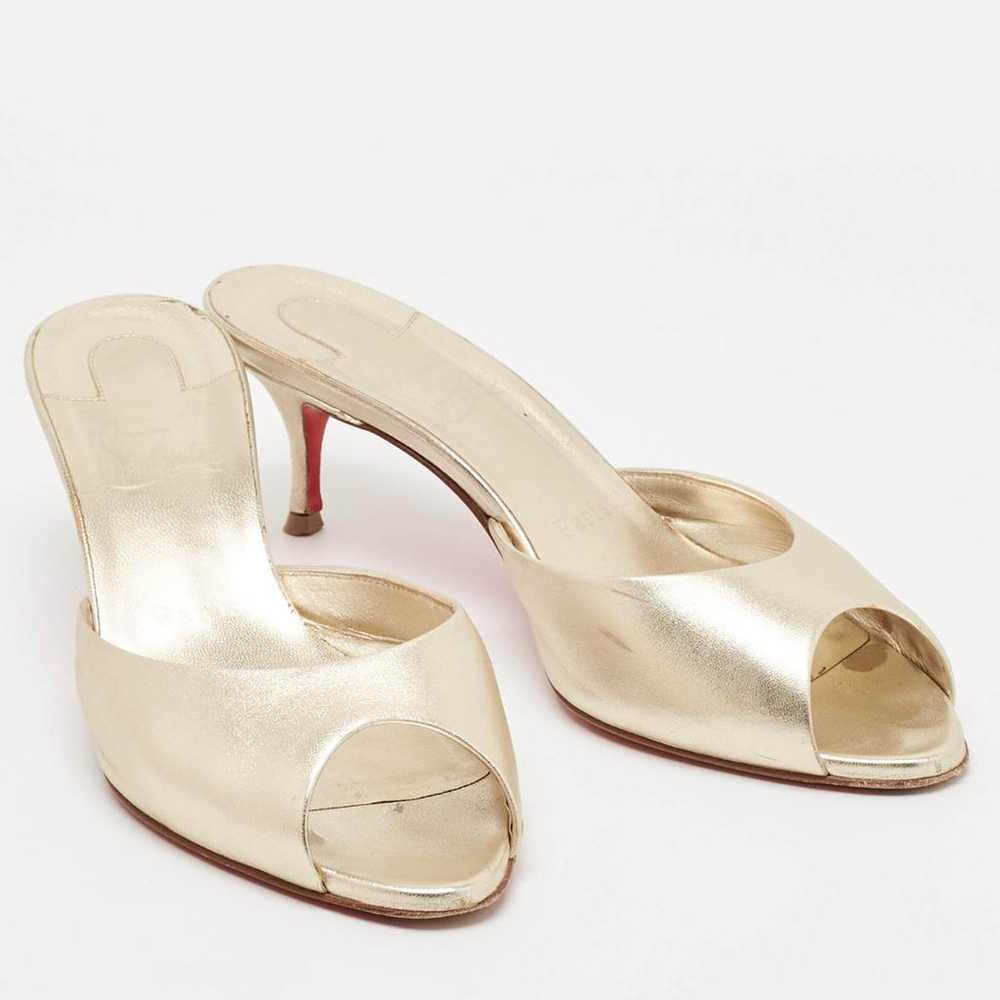 Christian Louboutin Patent leather sandal - image 3