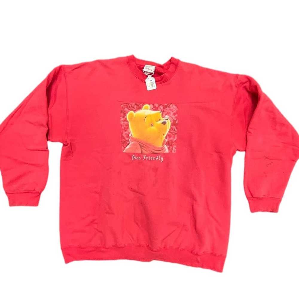 Vintage 90s Disney Winnie the Pooh Crewneck Sweat… - image 1
