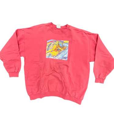 90s Winnie the Pooh Tigger Crewneck Sweater Sz XX… - image 1
