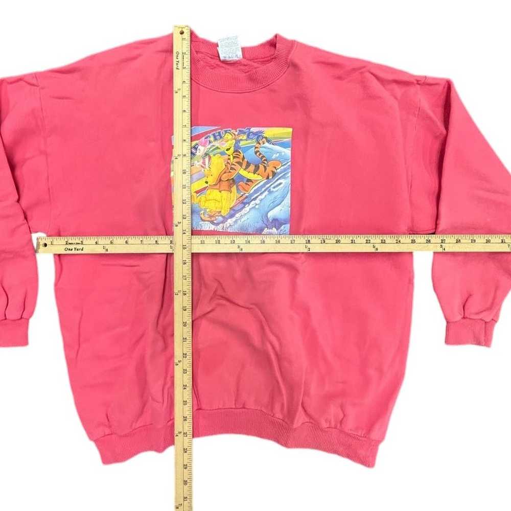 90s Winnie the Pooh Tigger Crewneck Sweater Sz XX… - image 2