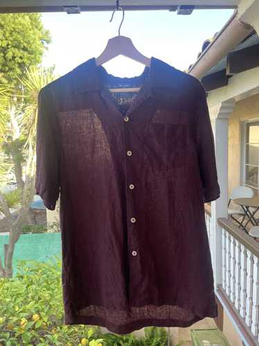 Todd Snyder Linen Todd Snyder Camp Shirt