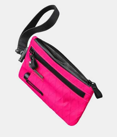 ALPAKA Zip Clutch - Hot Pink RVX20