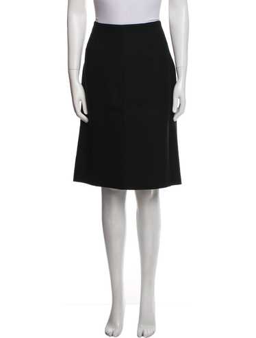 スカート BLUMARINE Black Wool Skirt Wool mid-length skirt Blumarine Black size 40 IT in Wool