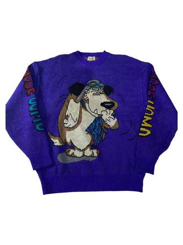 FICCE　YOSHIYUKI　K　フリンジロゴジャガード GR 新品未使用 Vintage japanese brand ficce - Gem