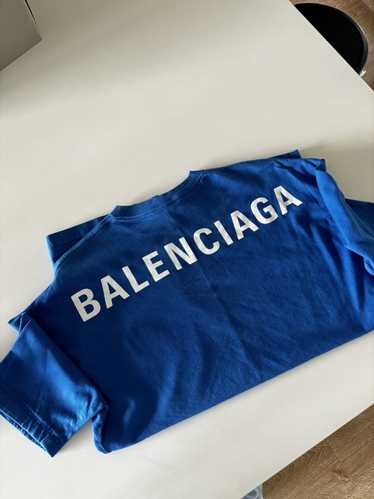 Balenciaga Balenciaga rear logo tee